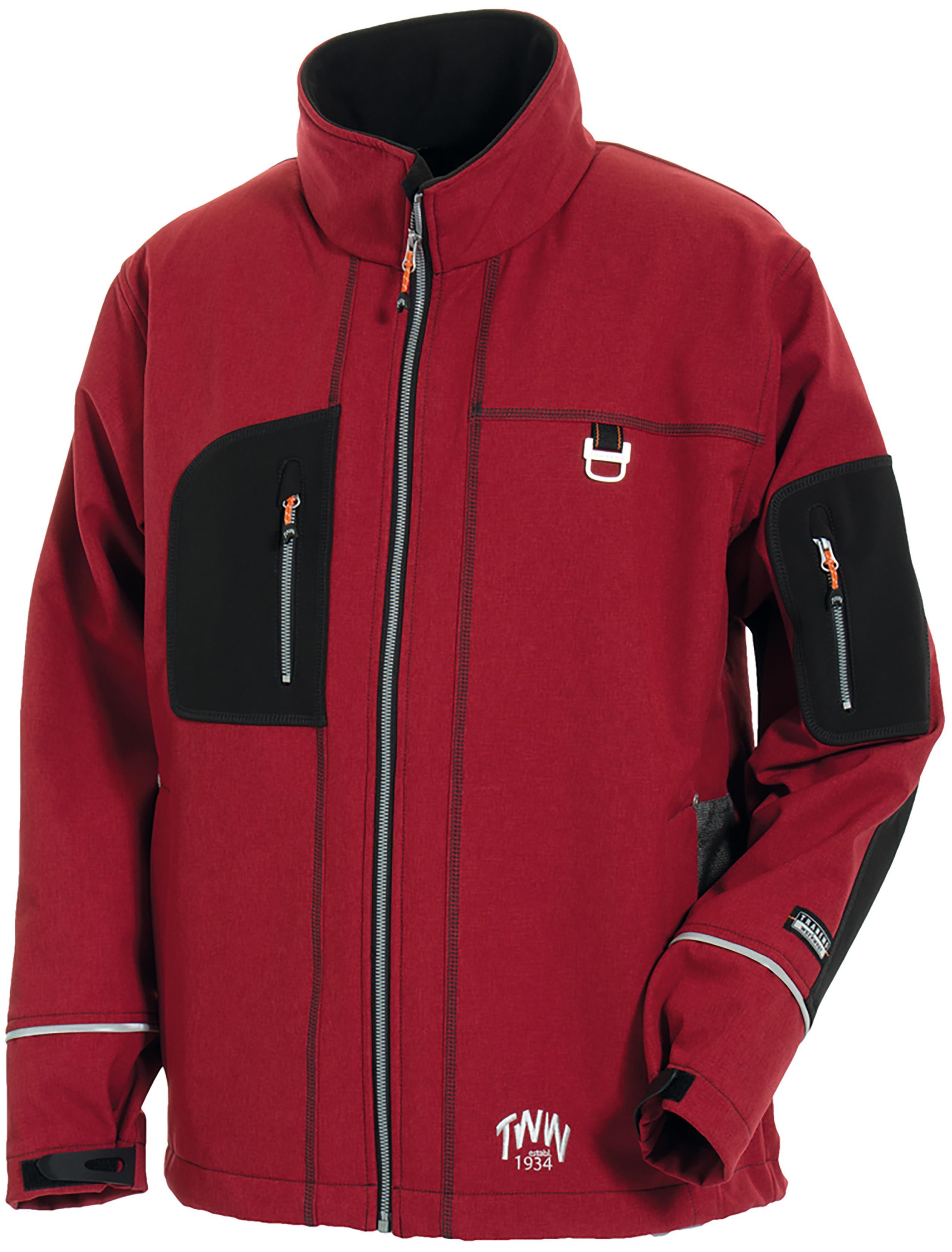 Tranemo 3535 T-More Softshell Jacket (Rio Red) - 4XL