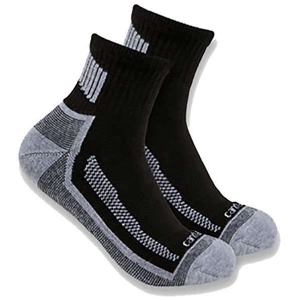 Carhartt Midweight Quarter Sock 3 Pair Pack