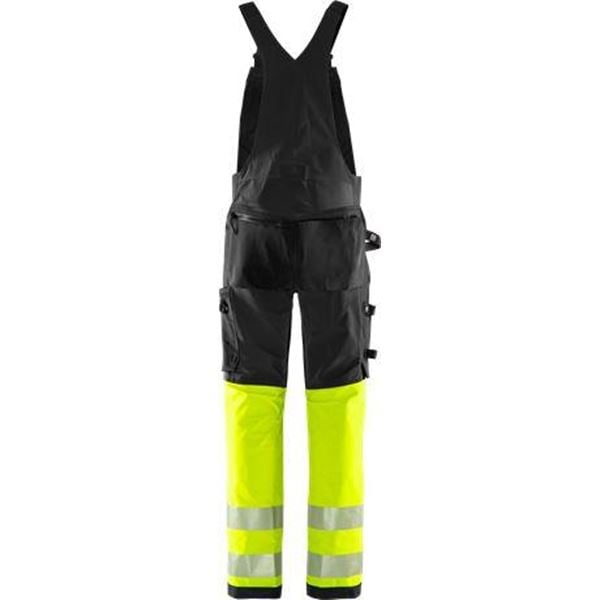 Fristads 1032 High-vis Stretch Bib and Brace Overalls