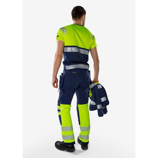 Fristads 2643 High Vis Stretch Work Trousers