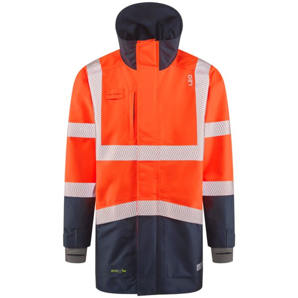 Leo A04 Clovelly High Vis Storm Coat