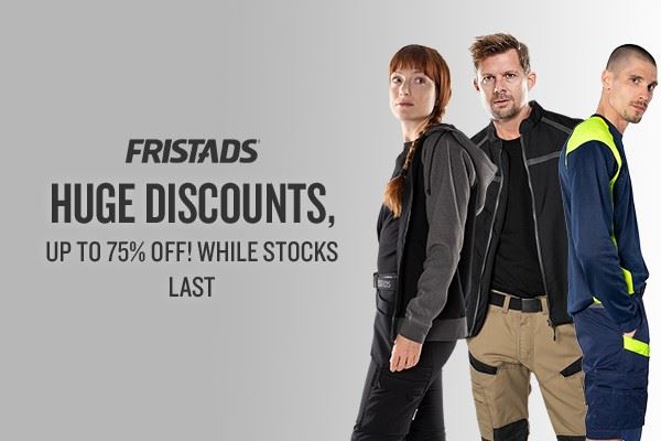 Fristads Huge Discounts Up To 75% Off!