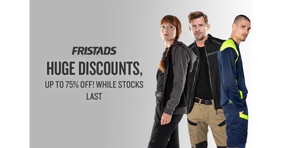 Fristads Huge Discounts Up To 75% Off!