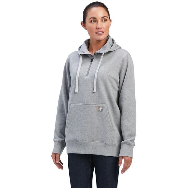 Ariat Womens Rebar Half Zip Hoodie