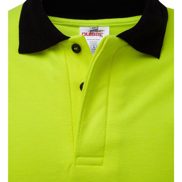 Pulsar High Vis FR Anti-static Polo Shirt PFRASC21.