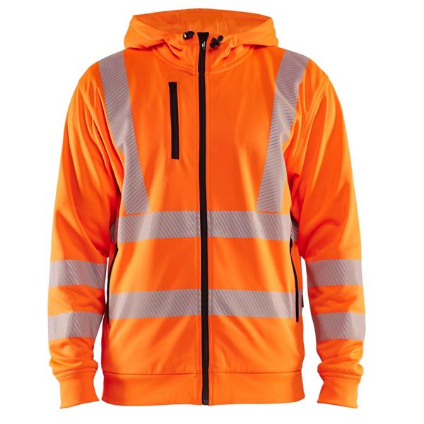 Blaklader 3565 High Vis Full Zip Hoodie
