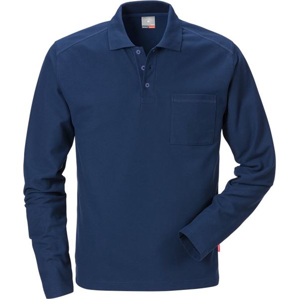 Fristads Long Sleeve Polo Shirt 7393