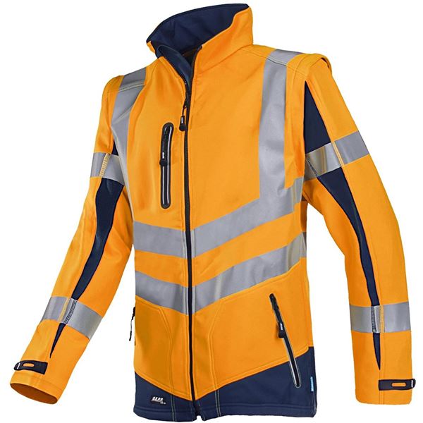 Malden 724 High Vis Orange Soft Shell Jacket