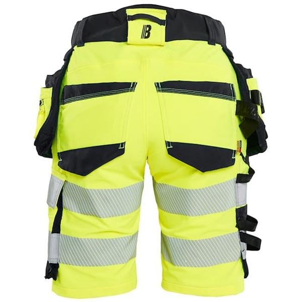 Blaklader 7020 Womens Hi Vis Stretch Shorts