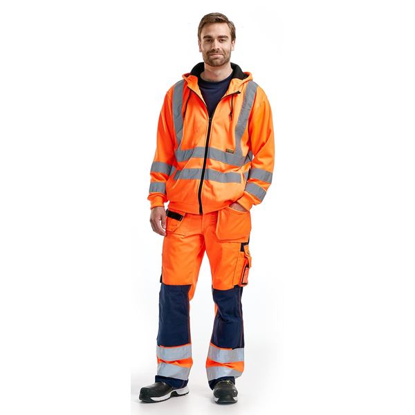 Blaklader 3346 High Vis Hooded Sweatshirt