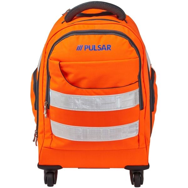 Pulsar PR545 High Vis Orange Trolly Back Pack