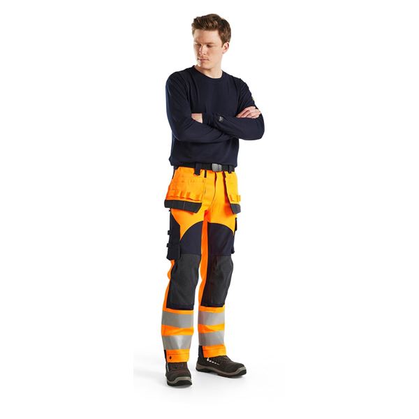 Blaklader 1589 High Vis Orange Arc Trouser