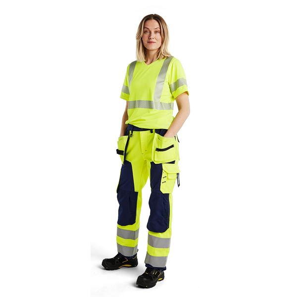 Blaklader 7156 Womens High Vis trousers