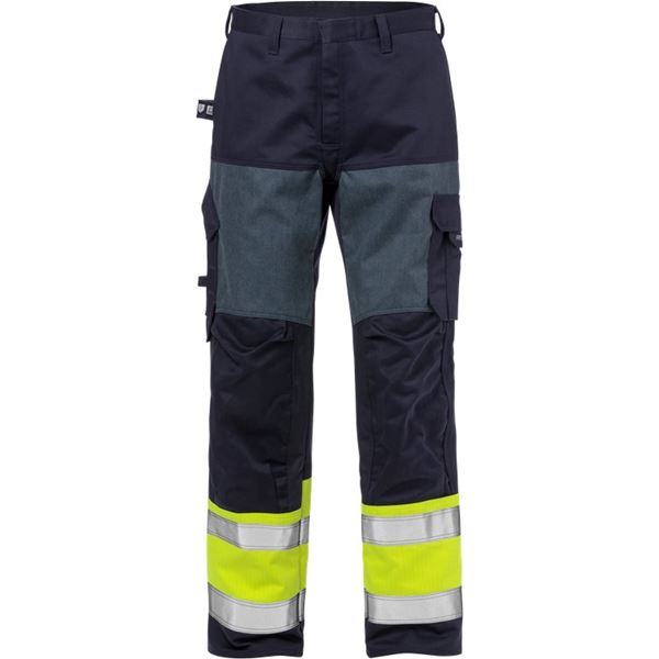 Fristads 2587 High Vis Yellow FR Work Trousers