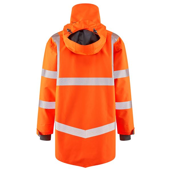 Leo A04 Clovelly High Vis Storm Coat