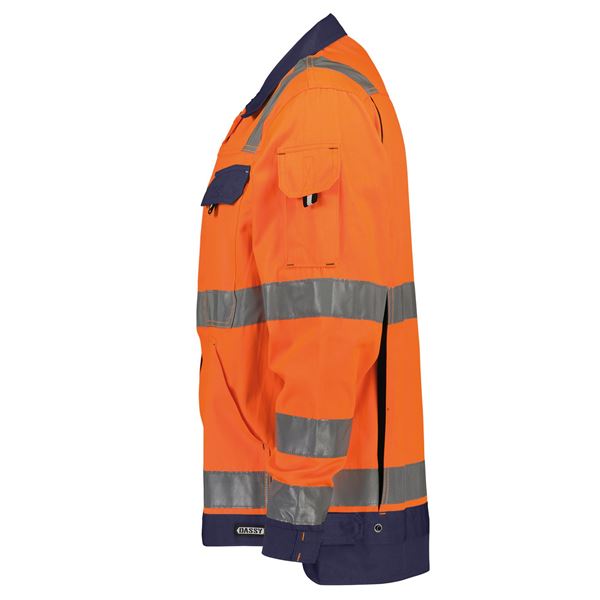 Dassy Dusseldorf Lightweight High Vis Work Jacket