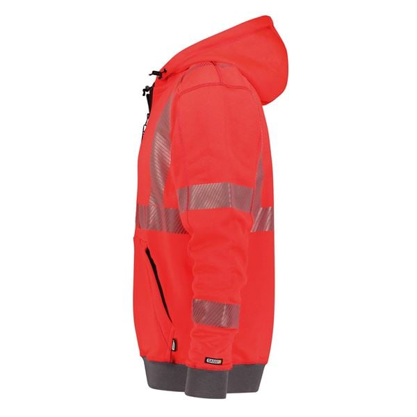 Dassy Evans High Vis Hooded Sweatshirt