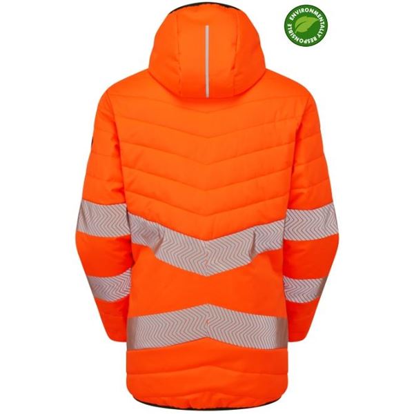 Pulsar Life LFE913 High Vis Orange Reversible Puffa Jacket