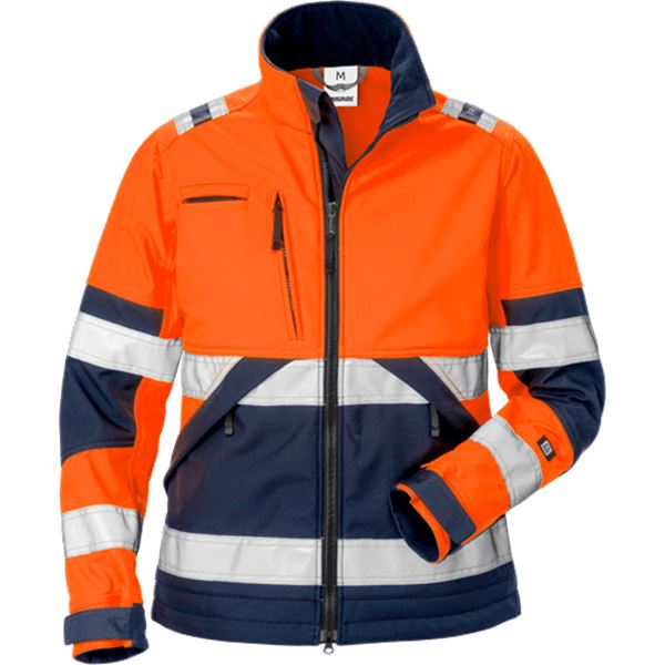 Fristads 4183 Womens High Vis Soft Shell Jacket