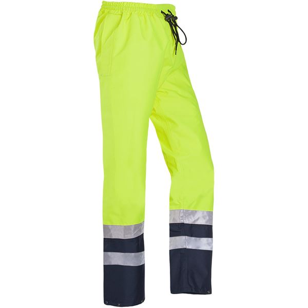 Sioen 5841 Tarviso High Vis Yellow Overtrousers