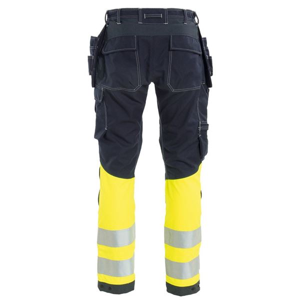 Tranemo 6325 Stretch High Vis Yellow Arc FR Craftsman Trousers