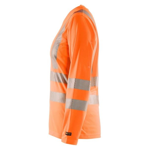 Blaklader 3485 Womens High Vis Long Sleeve T-Shirt