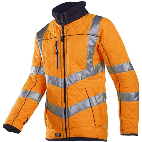 Sioen Castor 725 Quilted High Vis Orange Jacket