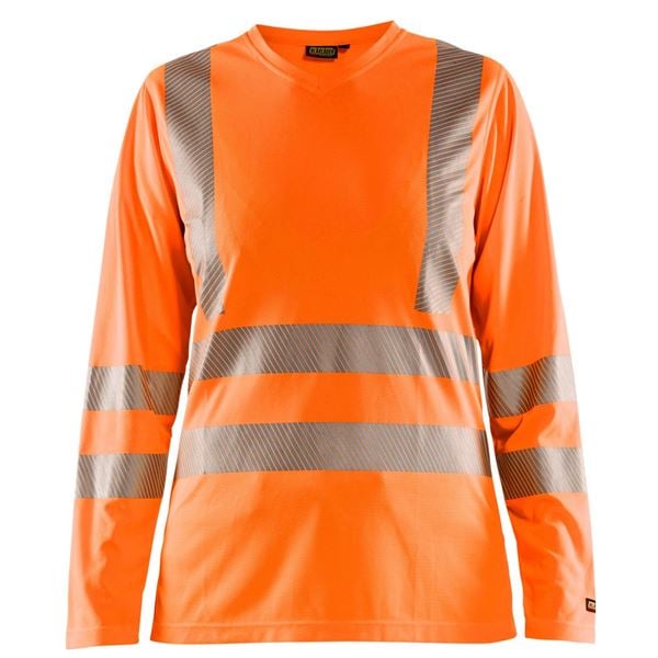 Blaklader 3485 Womens High Vis Long Sleeve T-Shirt