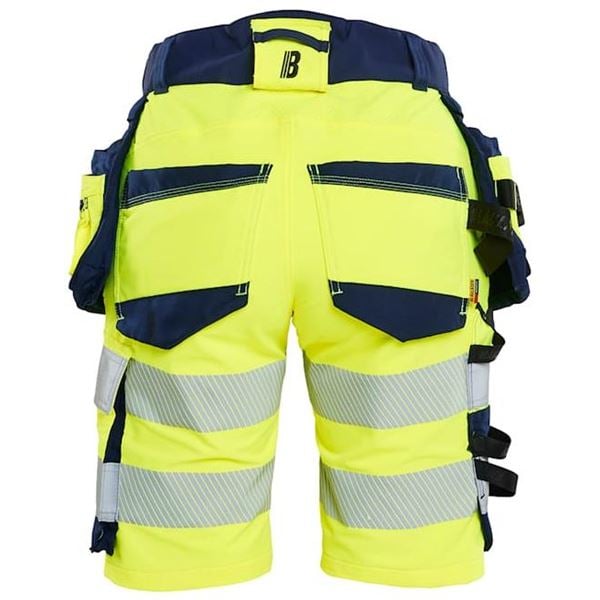 Blaklader 7020 Womens Hi Vis Stretch Shorts