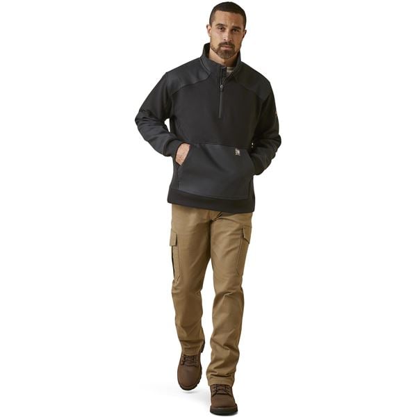 Ariat Rebar Duracanvas Quarter Zip Sweatshirt