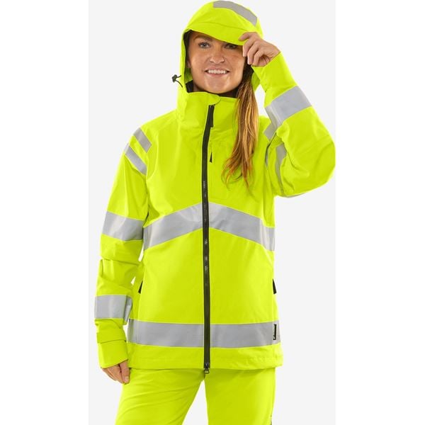 Fristads 4681 Womens High Vis Waterproof Jacket