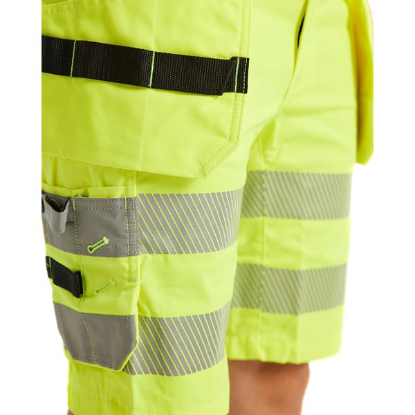 Blaklader 7186 Womens High Vis Stretch Shorts