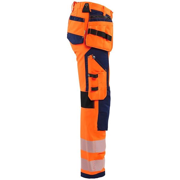 Blaklader 7197 Womens Hi-vis Stretch Trousers