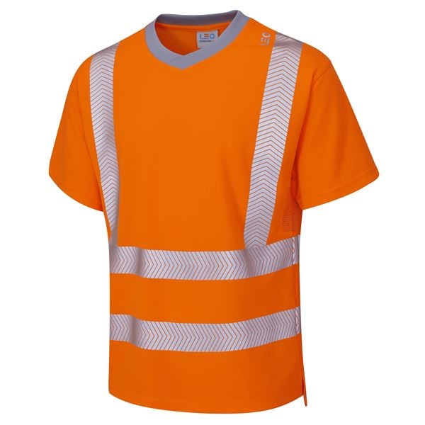 Leo T03 Larkstone Coolviz High Vis T-shirt