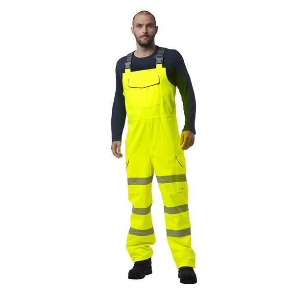 Leo BB01 Northam Waterproof High Vis Bib & Brace