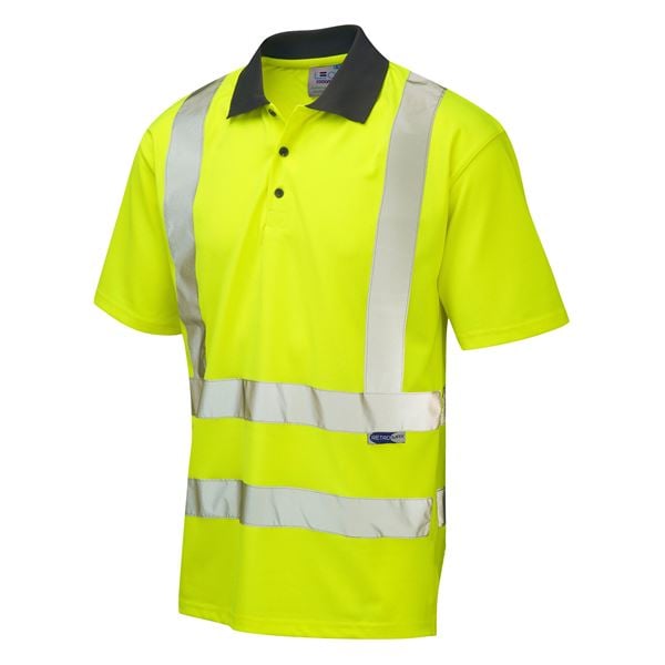 Leo P02 Rockham High Vis Ecoviz Polo Shirt