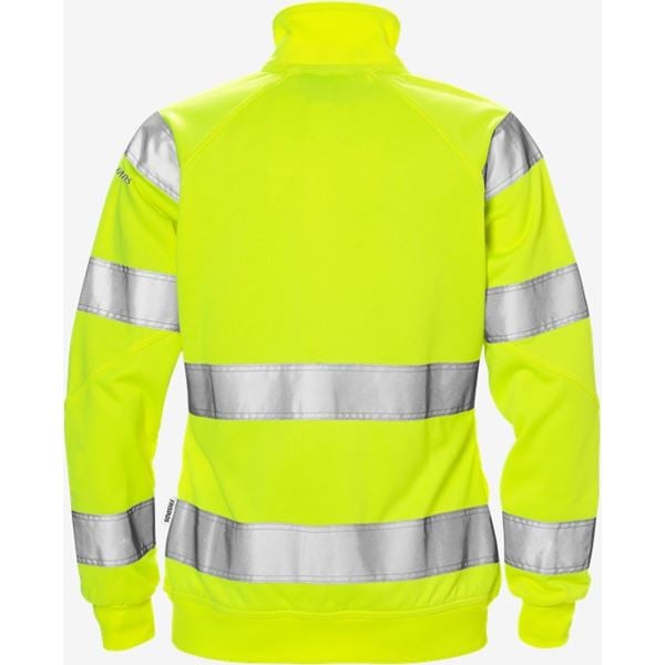 Fristads 7427 High Vis Womans sweat jacket