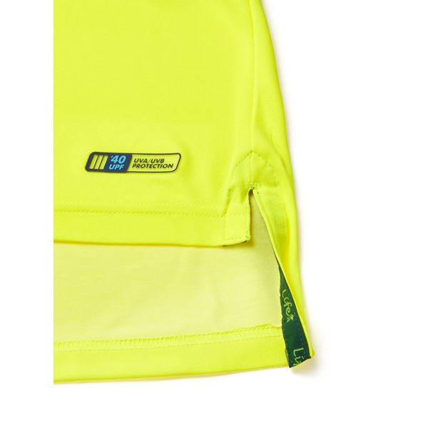 Pulsar Life LFE975 Womens High Vis Yellow Long Sleeve Polo Shirt