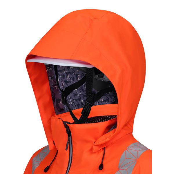 Pulsar RCT801 React High Vis Orange Shell Jacket
