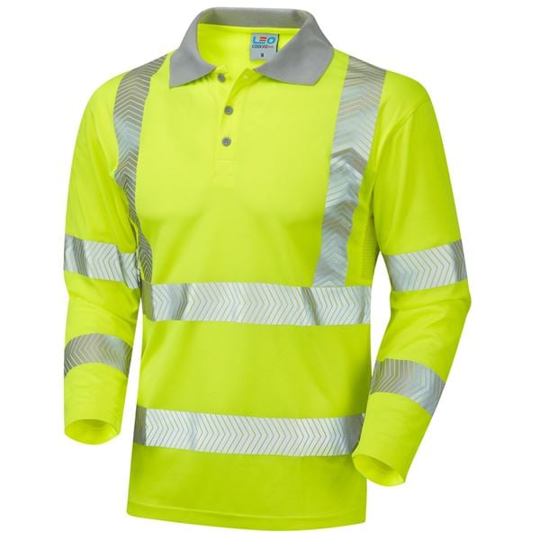 Leo P08 Barricane High Vis Polo Shirt