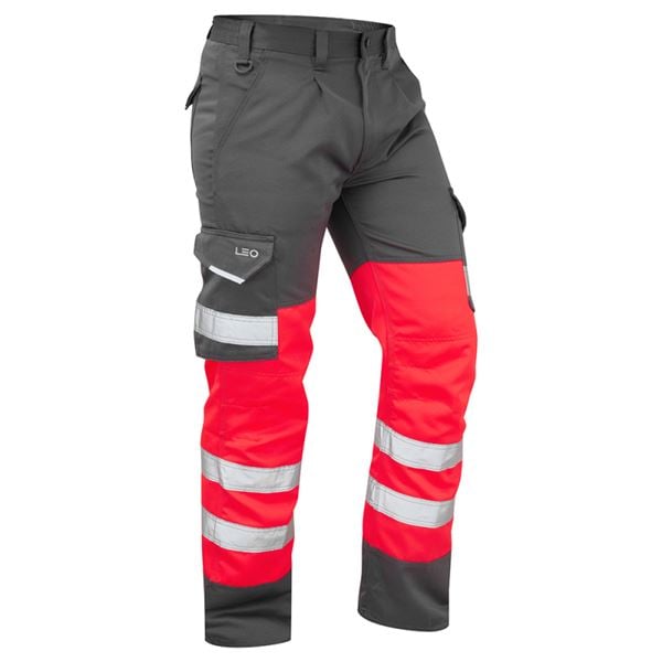 Leo CT01 Bideford High Vis Cargo Trouser