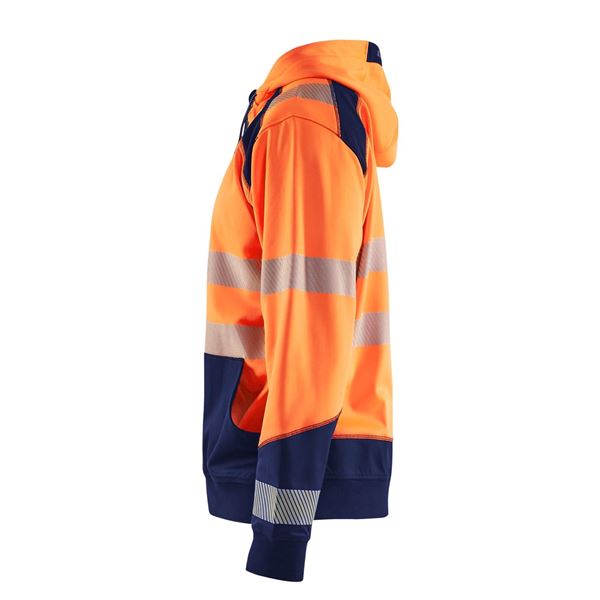 Blaklader 3546 High Vis Hooded Sweatshirt