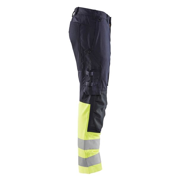 Blaklader 1787 High Vis Yellow Multinorm Stretch Trousers
