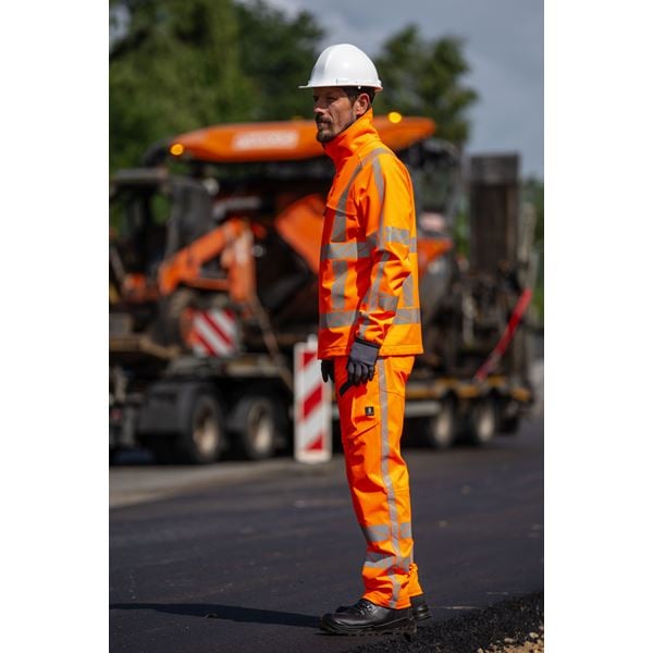 Mascot 24002 Hi Vis Orange Softshell Jacket