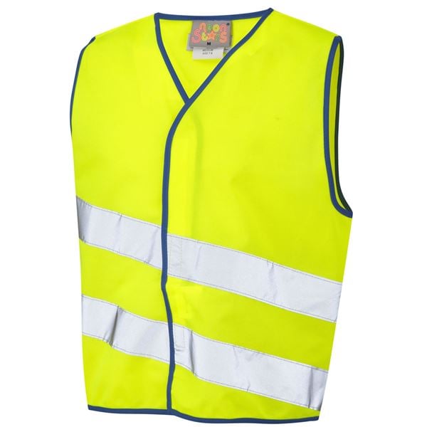 Leo CW01 Neonstars Childrens High Vis Vest