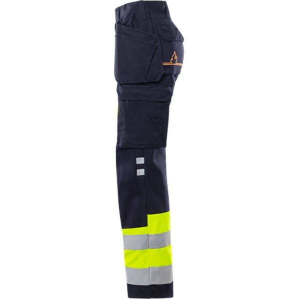 Fristads 2777 Womens High Vis Yellow Arc Resistant Trousers