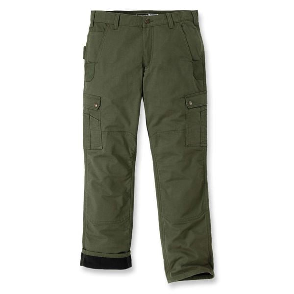 Carhartt Fleece Lined Ripstop Relaxed Fit Cargo Trousers