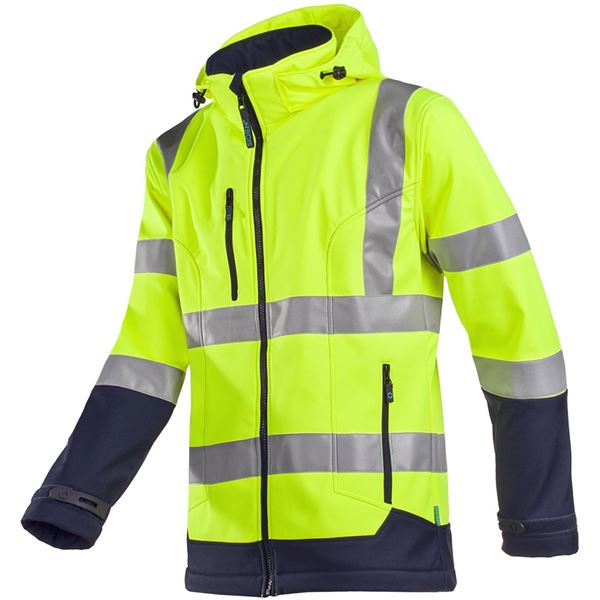 Sioen Fuller 9933 Soft Shell High Vis Yellow Jacket