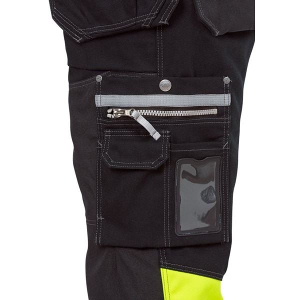 Fristads High vis Gen Y craftsman trousers cl 1 2127 CYD