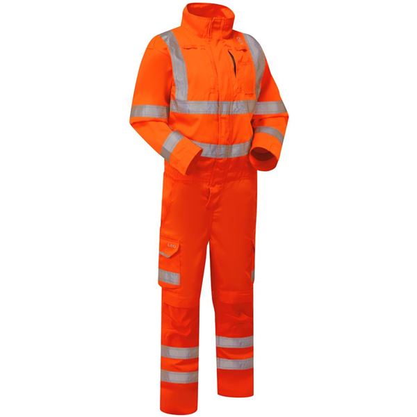 Leo CV01 Molland High Vis Overalls